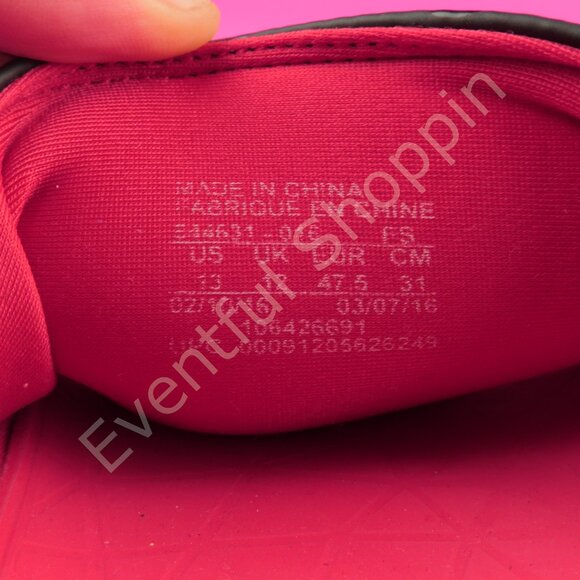 Nike Georgia Bulldogs Slip On Slides Sandals in Black / Red Size 13 - Picture 9 of 9